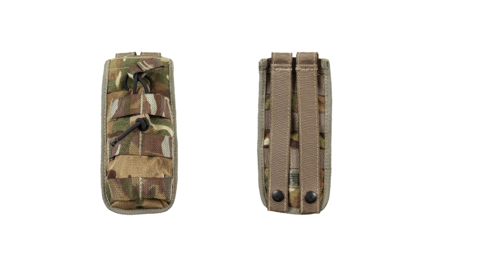 GB Original Military Army Ammo Pouch, SA 80 Osprey MK IV MTP Camo Used