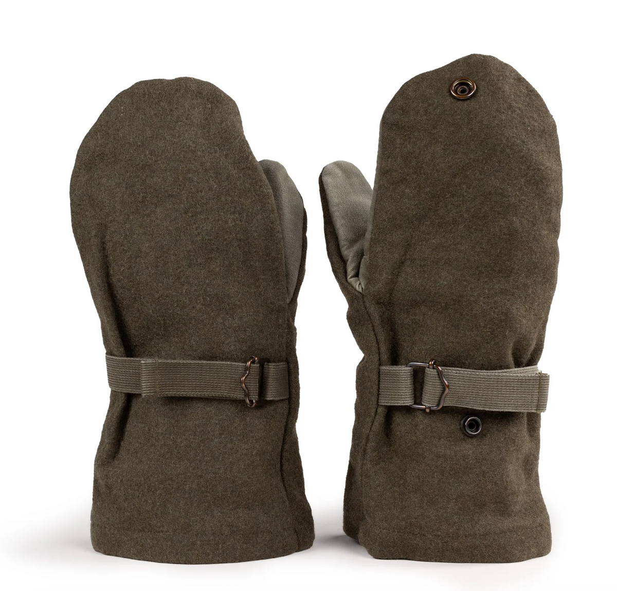 Original Austrian Army Mittens Green Shooting – Used