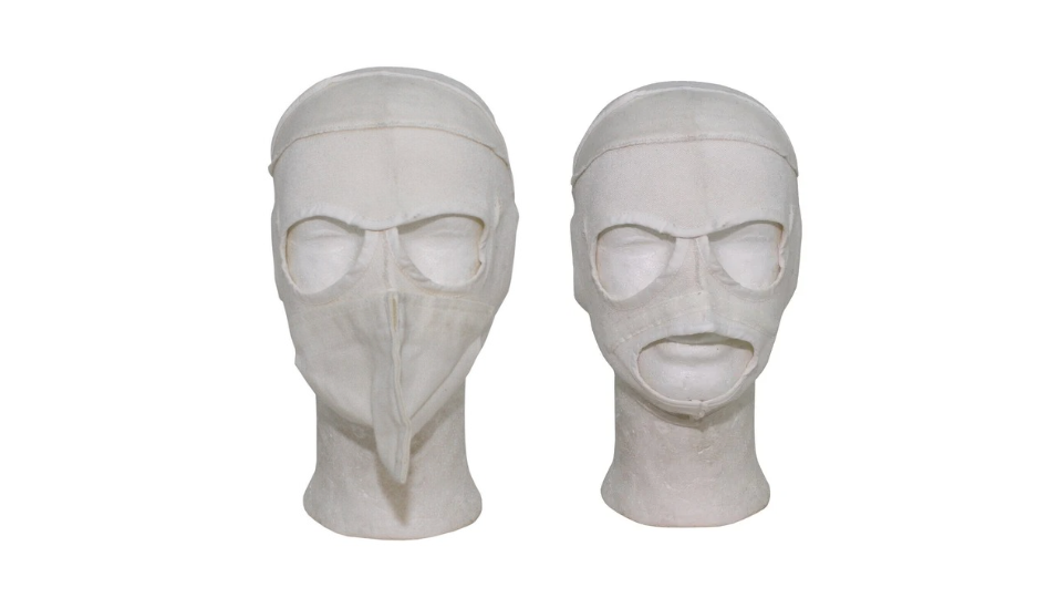 Original British Army Military GB face Mask Arctic MK2 White