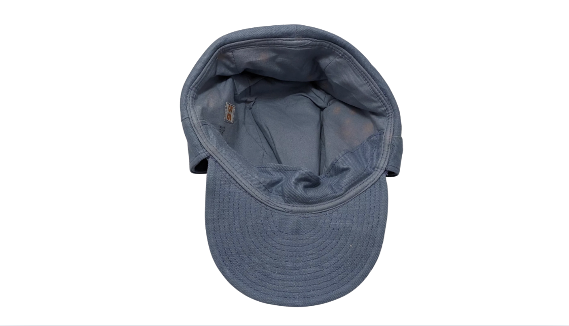 Original Swedish Army Winter Cap Civil Defence Blue – Like New