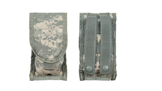 Original US Army Military Mag Pouch M4 AT-Digital Molle II ca.20x7.5x5cm Used