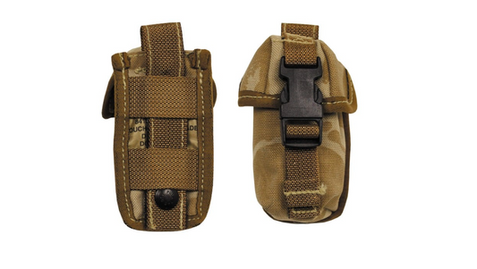 British Original Military Army Pouch Grenade 40 mm MOLLE DPM Desert New