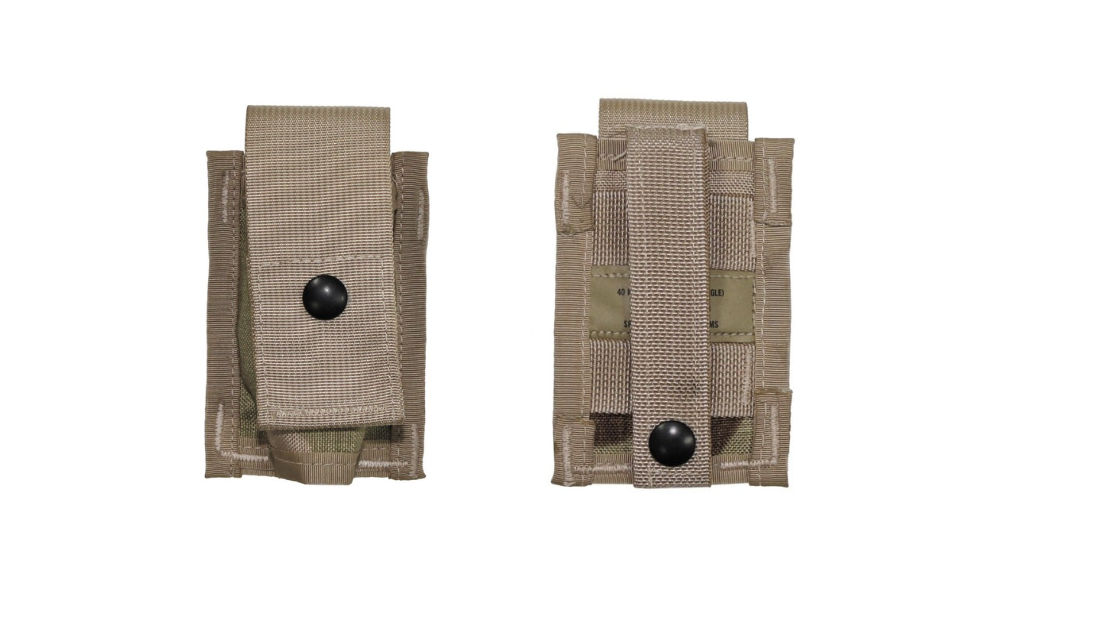 US Original Military Army Bullet Pouch MOLLE 3 Col.Desert New