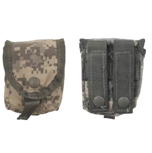Original US Army Military Combat Bag For Grenade MOLLE AT-Digital Used