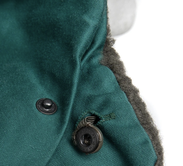 Original Austrian Army Military Winter Cap Green Sizes 54-57