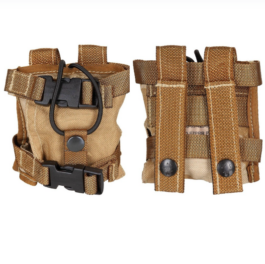 Original British Army Radio Pouch EZPRR MOLLE DPM Desert Camo Military Surplus