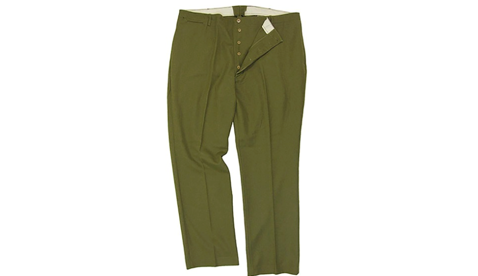 WW2 US M37 Wool Pants – Olive Drab Reproduction, Size 40