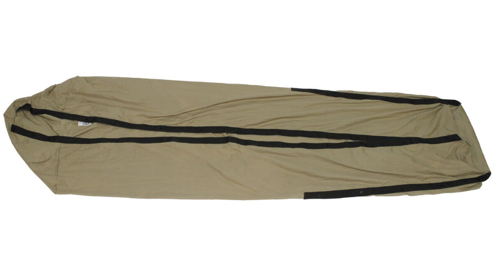 Original Dutch Army Military NL Sleeping Bag Inside M90 Green Cotton Polyester Used