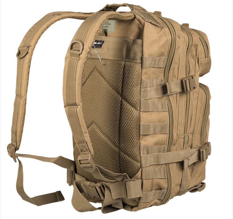 Coyote Tactical Assault Backpack 20L – Compact MOLLE Military Rucksack