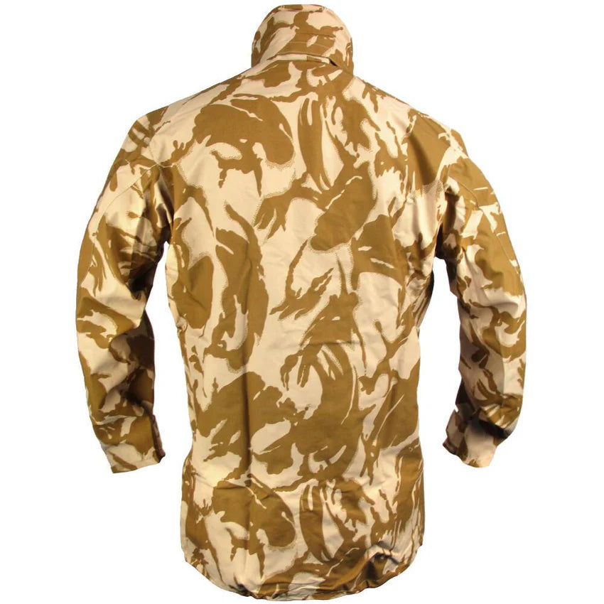 Original British Army Rain Jacket MVP Desert Camo Military Surplus