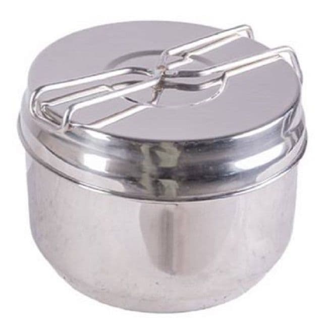 Original Czech Army 3-Piece Stainless Steel Mess Kit Vintage Military Surplus