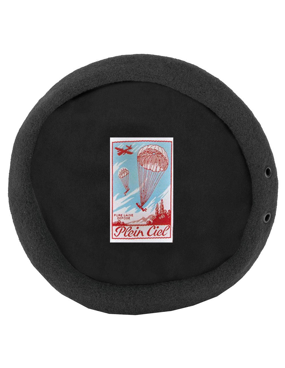 Mil-Tec German Plein Ciel Commando Beret Black