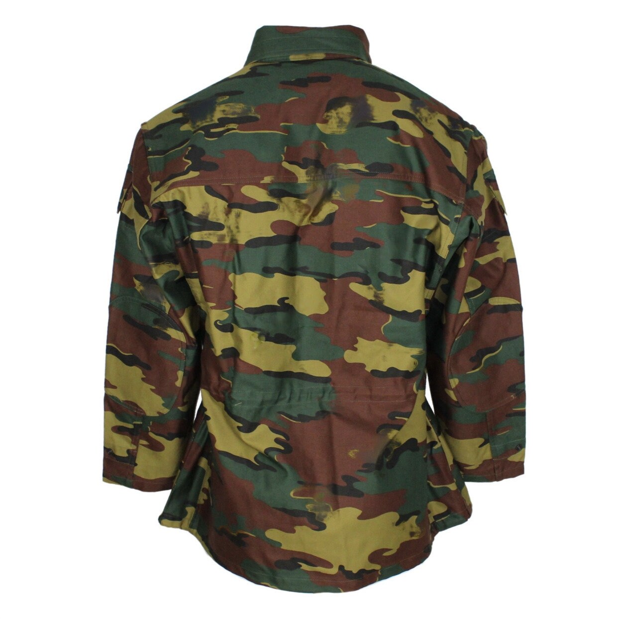 Original Belgian Army Military Combat Field Jacket Parka AMO Surplus Used