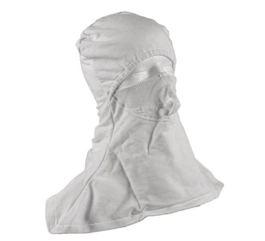 German Army White Aramide/Viscose Headgear Vintage Military Surplus Used