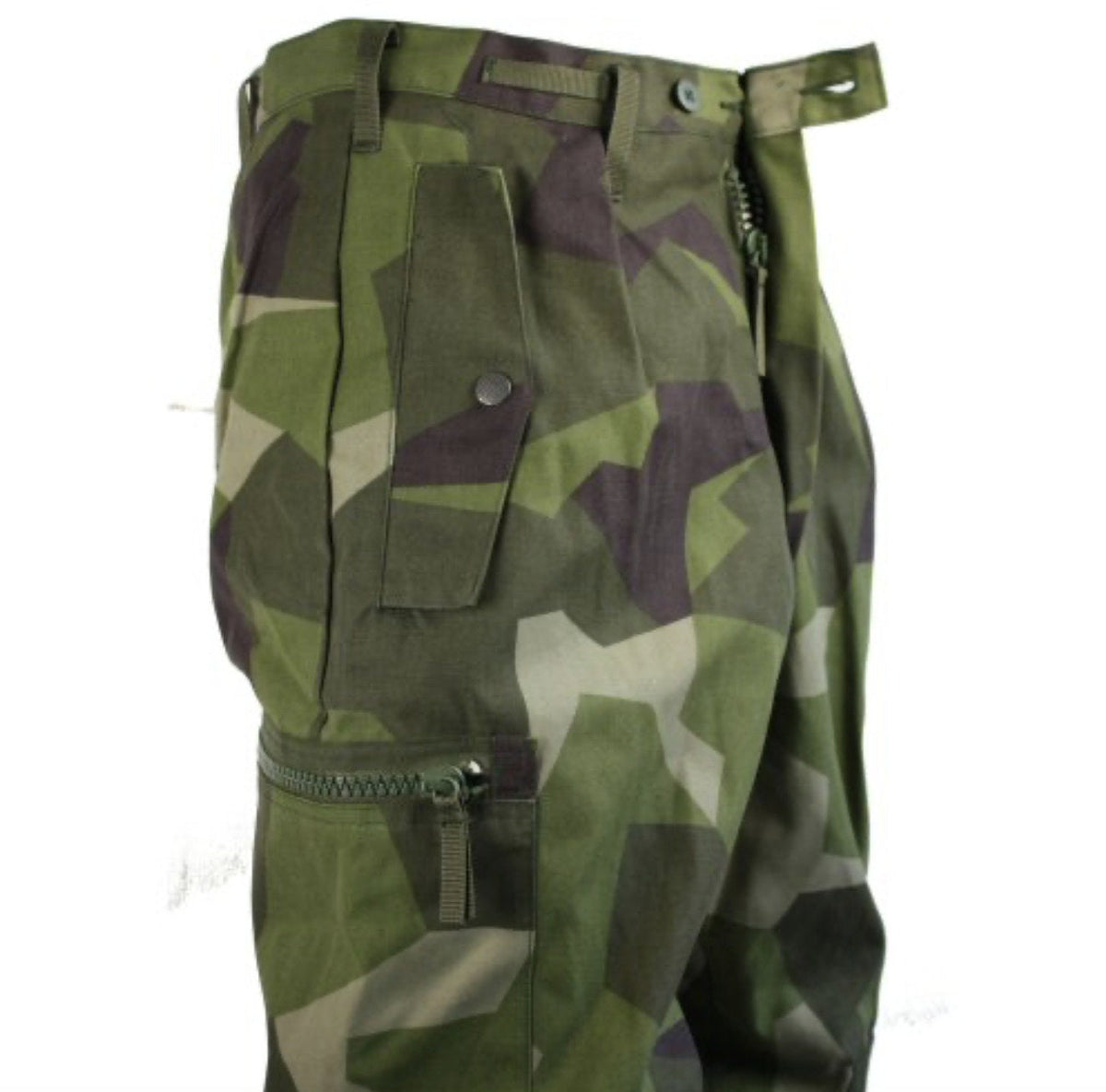 Original Swedish Army Trousers M90 Splinter – Used