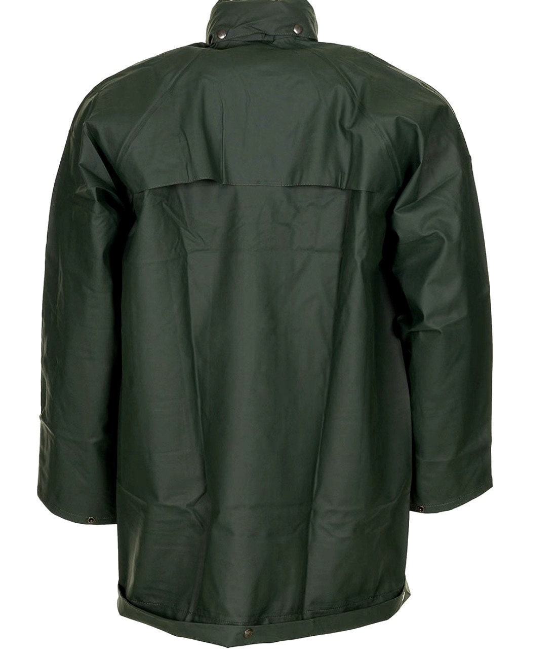 Original Belgian Army Military BE Waterproof Rain Long Jacket OD Green Size M