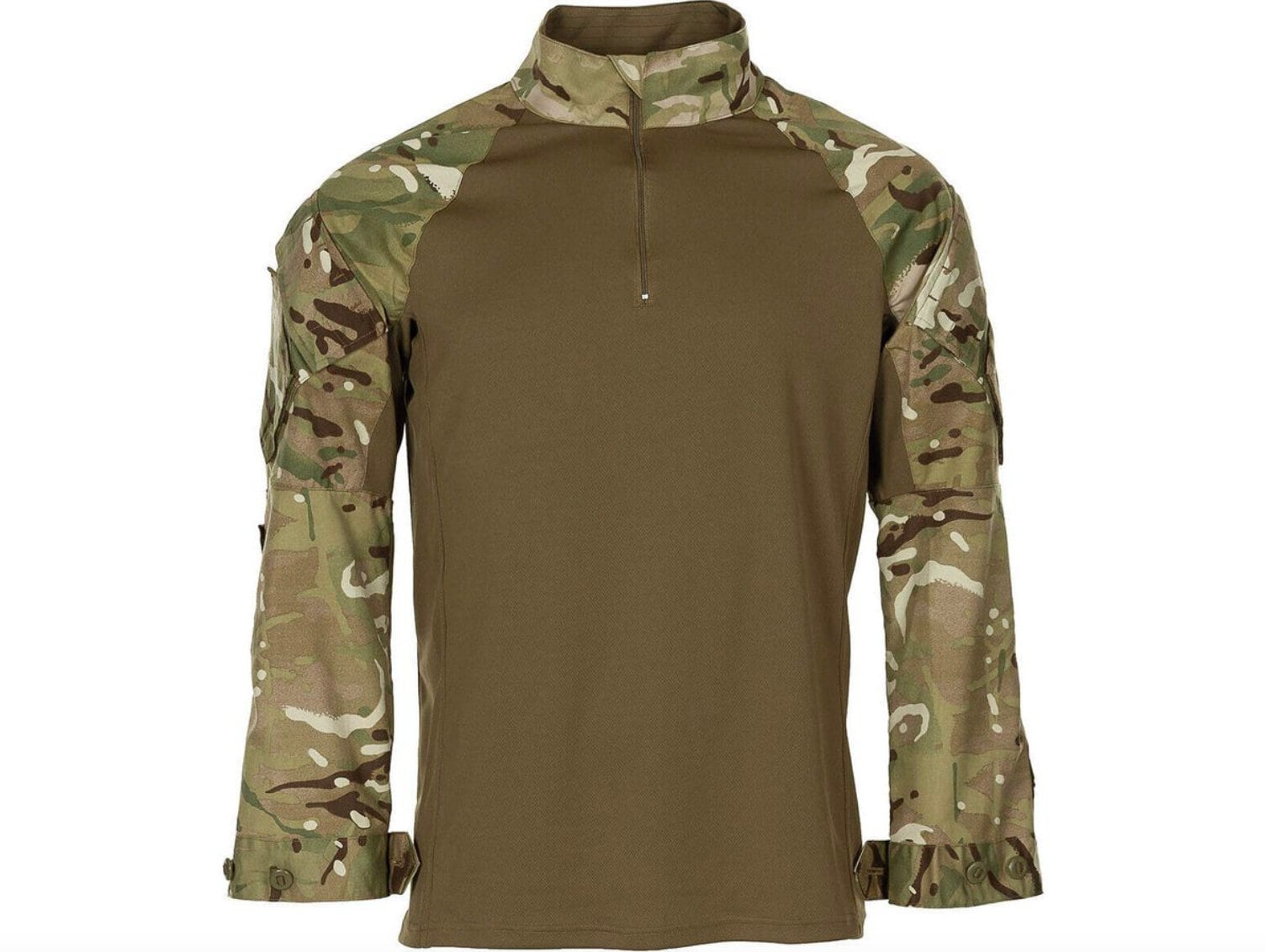 Original British Army Military Under Body Armour Shirt MTP Camo OD Green New