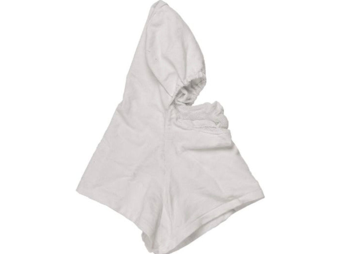 German Army White Aramide/Viscose Headgear Vintage Military Surplus Used