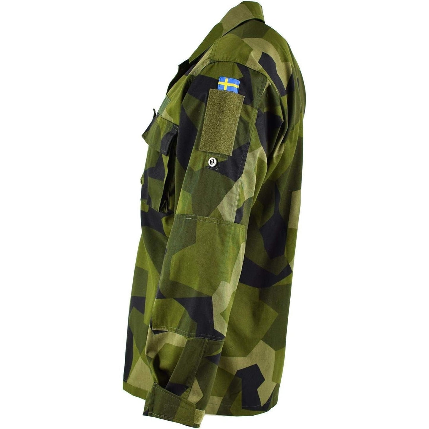 Original Swedish Army M90 Light Jacket Splinter Military Camo Field Combat NEW