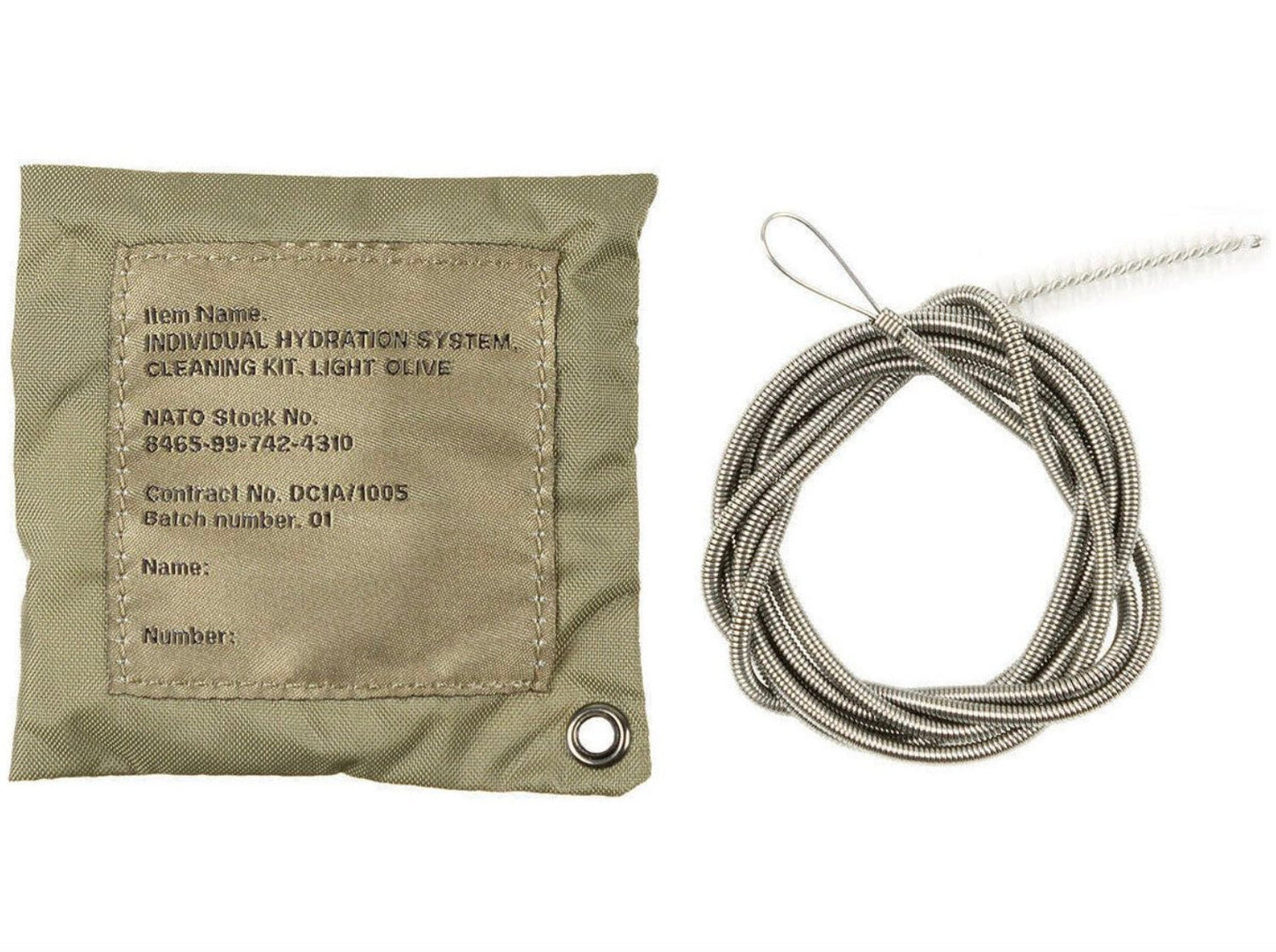 British Army Original Military Cleaning Set For Hydration Bladder Used