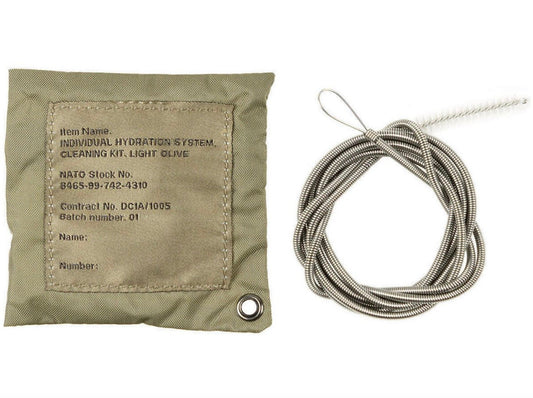 British Army Original Military Cleaning Set For Hydration Bladder Used