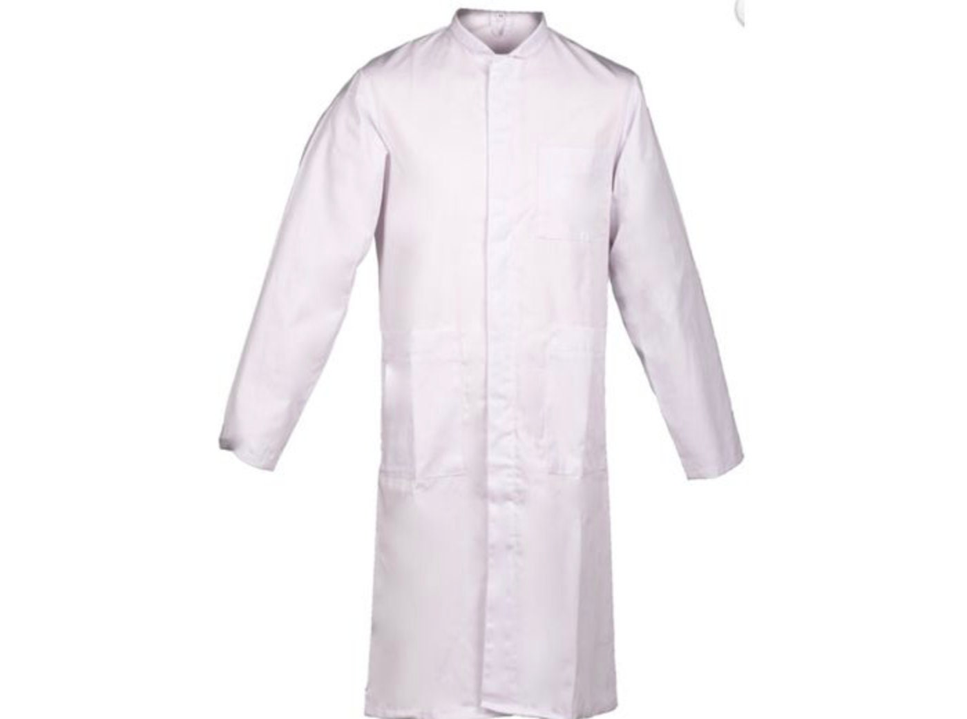 German Bundeswehr White Doctor Coat Vintage Military Surplus Size 44-46 Used