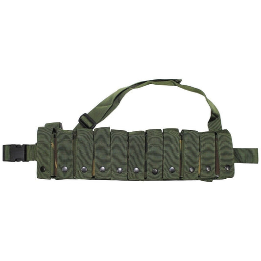 Original British Army Grenade Bandolier DPM Camo Shoulder Strap Military Surplus