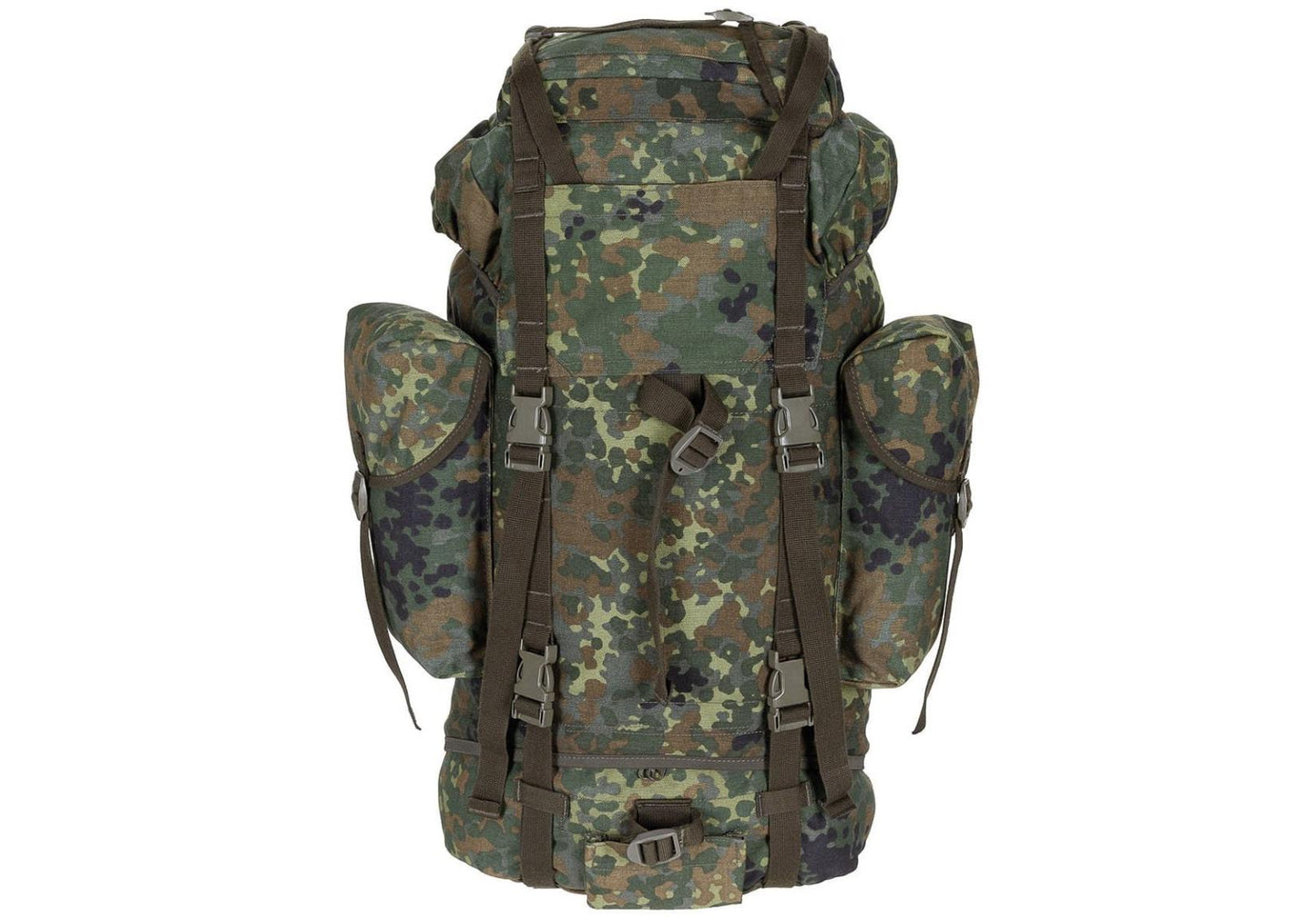 German Army 65L Combat Backpack Bundewehr Flecktarn Original Pre-Owned