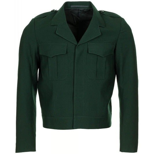 Original Belgian Army Wool Blouson Jacket Field Troops Casual Green – NEW Military Surplus
