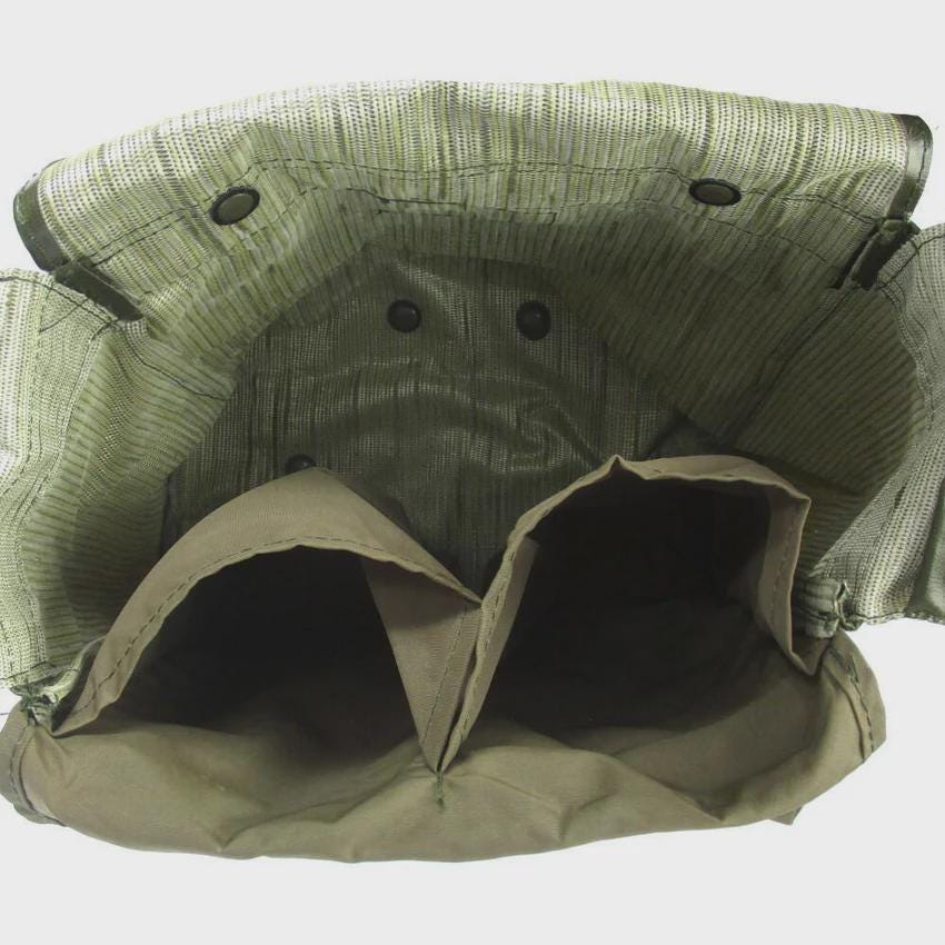 Original Retro CZ / SK Military Bag M85 OD Green Genuine Surplus Gear