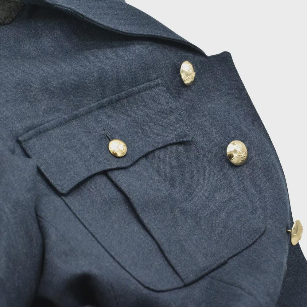 Genuine British RAF Formal Military Jacket – Blue | Royal Air Force Dress Uniform