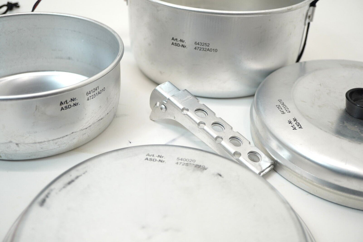 Genuine German Army 5-Pieces Trangia® Cook Set - Vintage Military Surplus Used