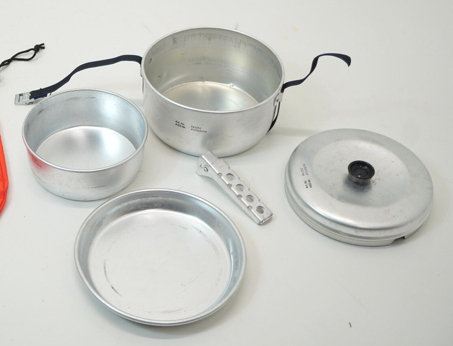 Genuine German Army 5-Pieces Trangia® Cook Set - Vintage Military Surplus Used