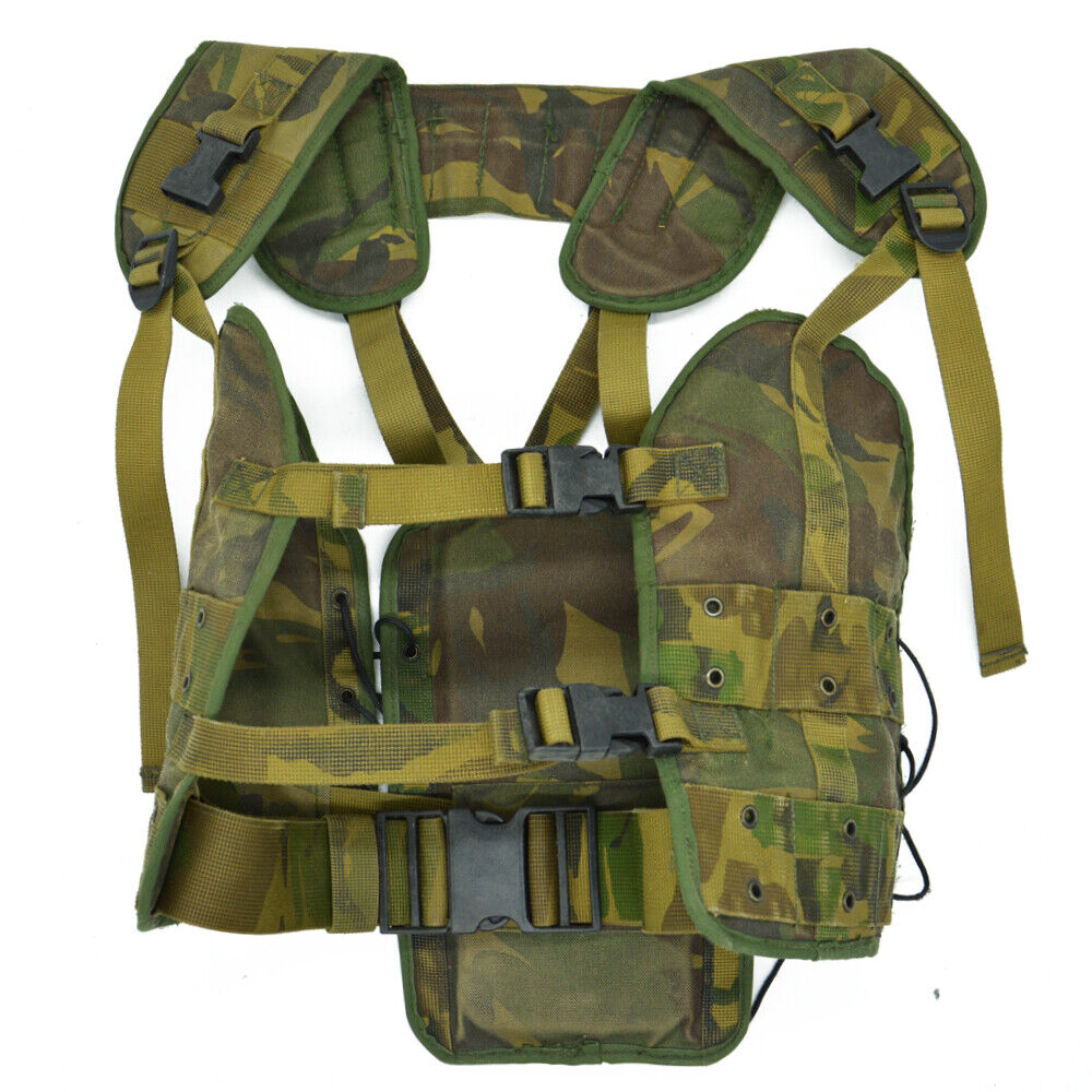 Original Dutch Army Military Vest Tactical NL Camo Tactical Load Bearing