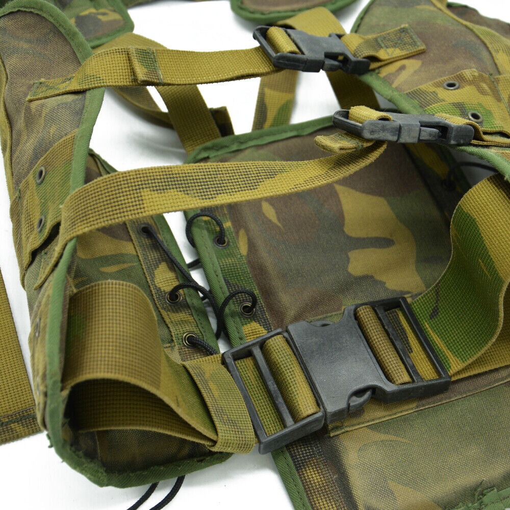 Original Dutch Army Military Vest Tactical NL Camo Tactical Load Bearing