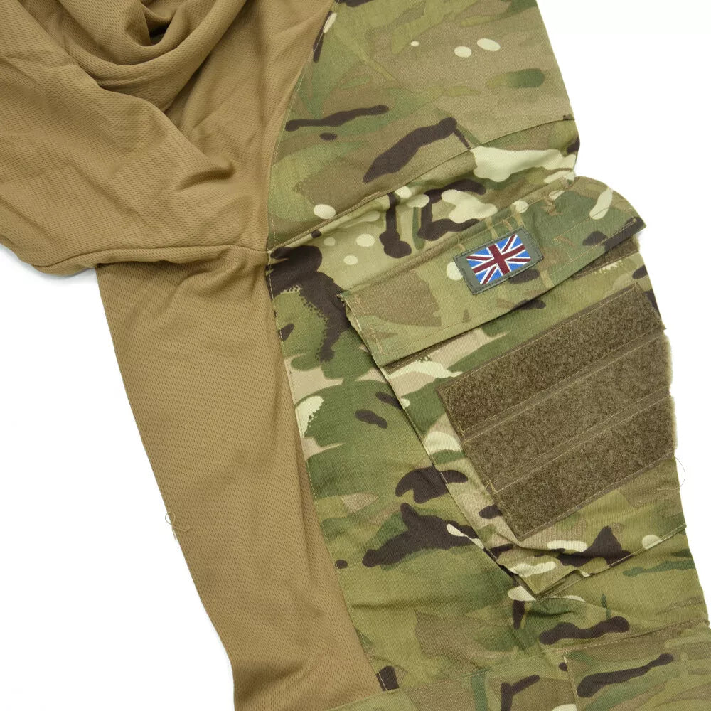 Original British Army Military Under Body Combat Shirt UBAC MTP Camo New