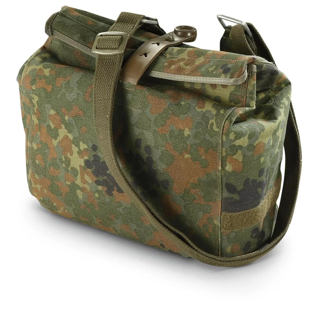 German Army Flectarn Camouflage Mask Bag Durable Military SurplusVintage Used