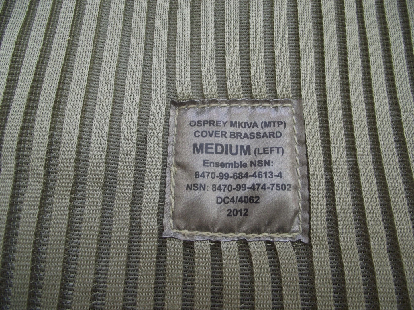 Original British Army Military Cover Brassard For Body Armour MTP Camo New