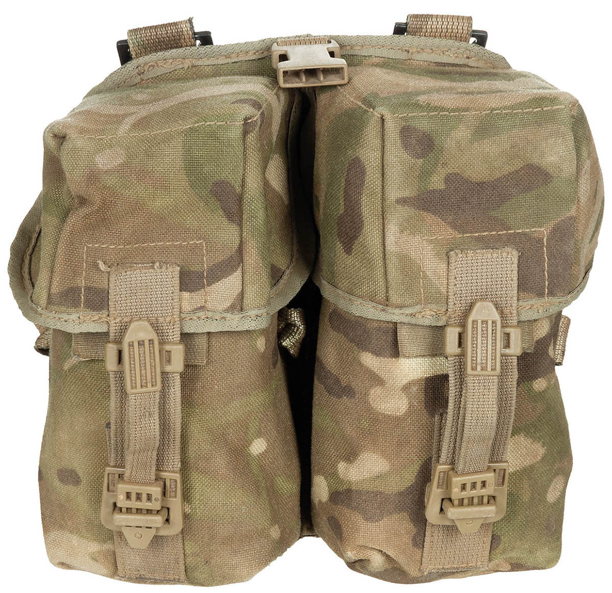 GB Original Military Army Ammo Pouch Bag Double MTP Camo Used