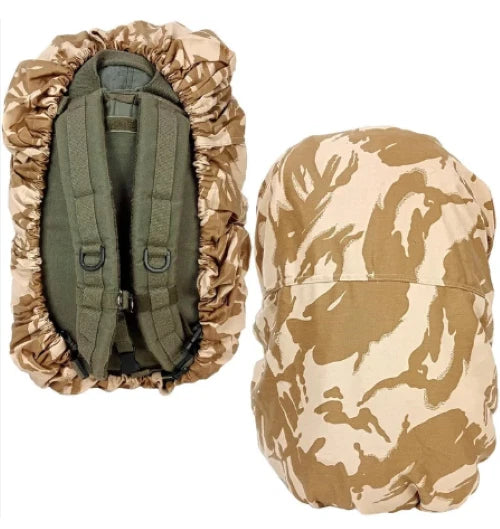 Original British Army Military cover For Backpack Small DPM Desert Camo New