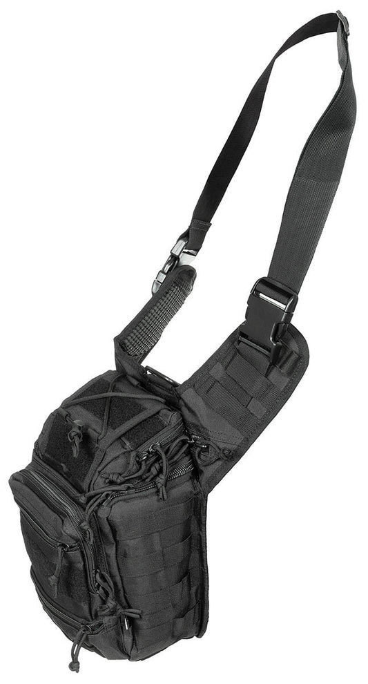 Shoulder Bag Military Army Combat Style Deluxe Adjustable Black