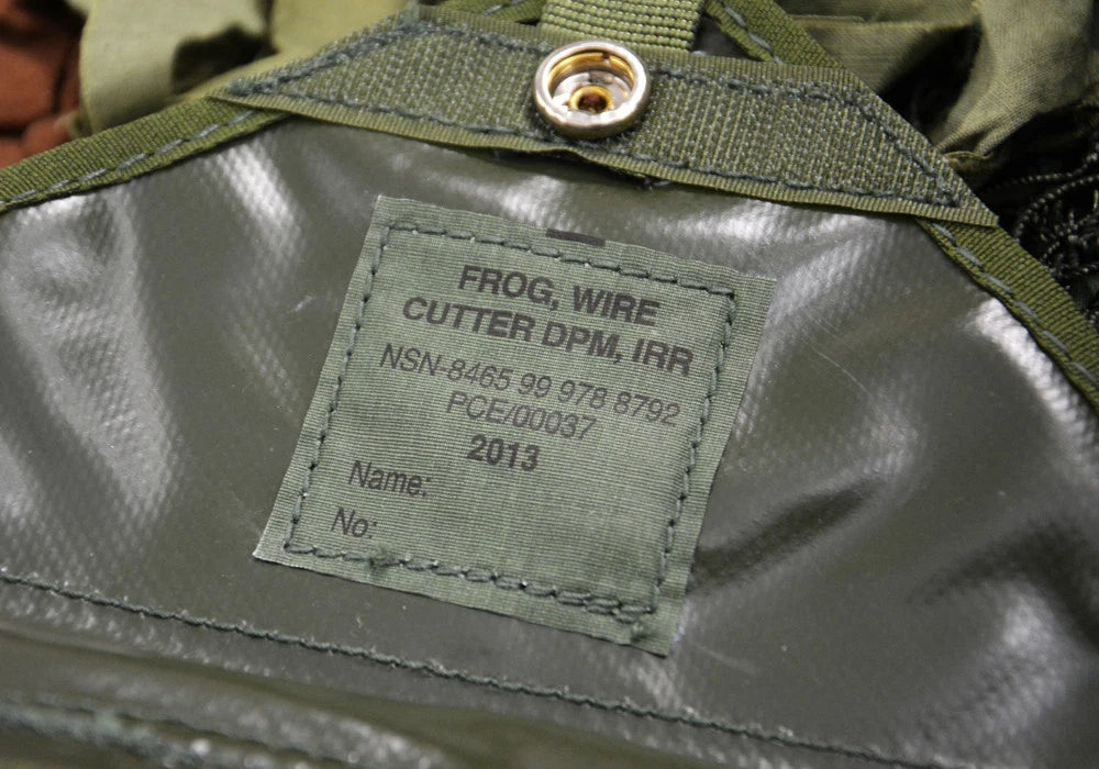 British Original Military Army Pouch For Wire Cutter DPM Camo Used