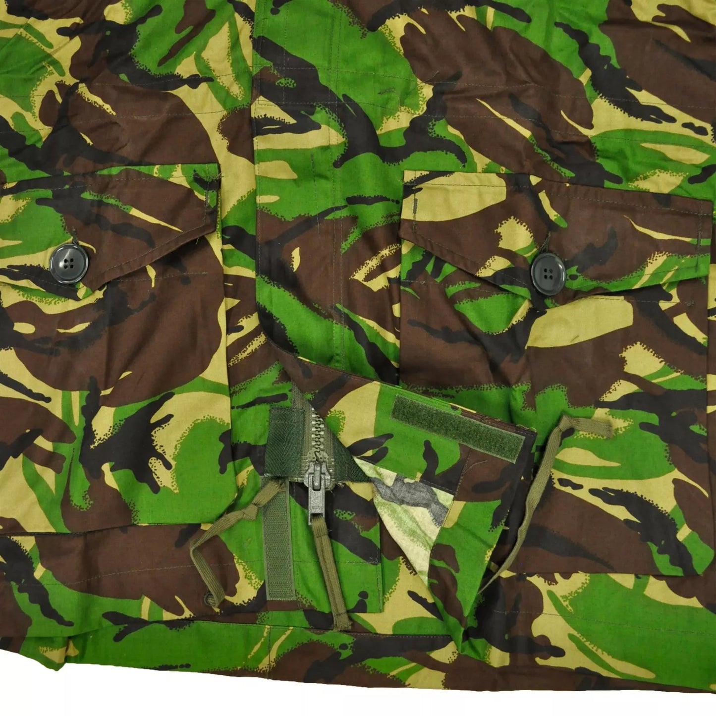 Original British Army Military Combat DPM Jacket Parka Smock Windproof Camo Used Size 180/96