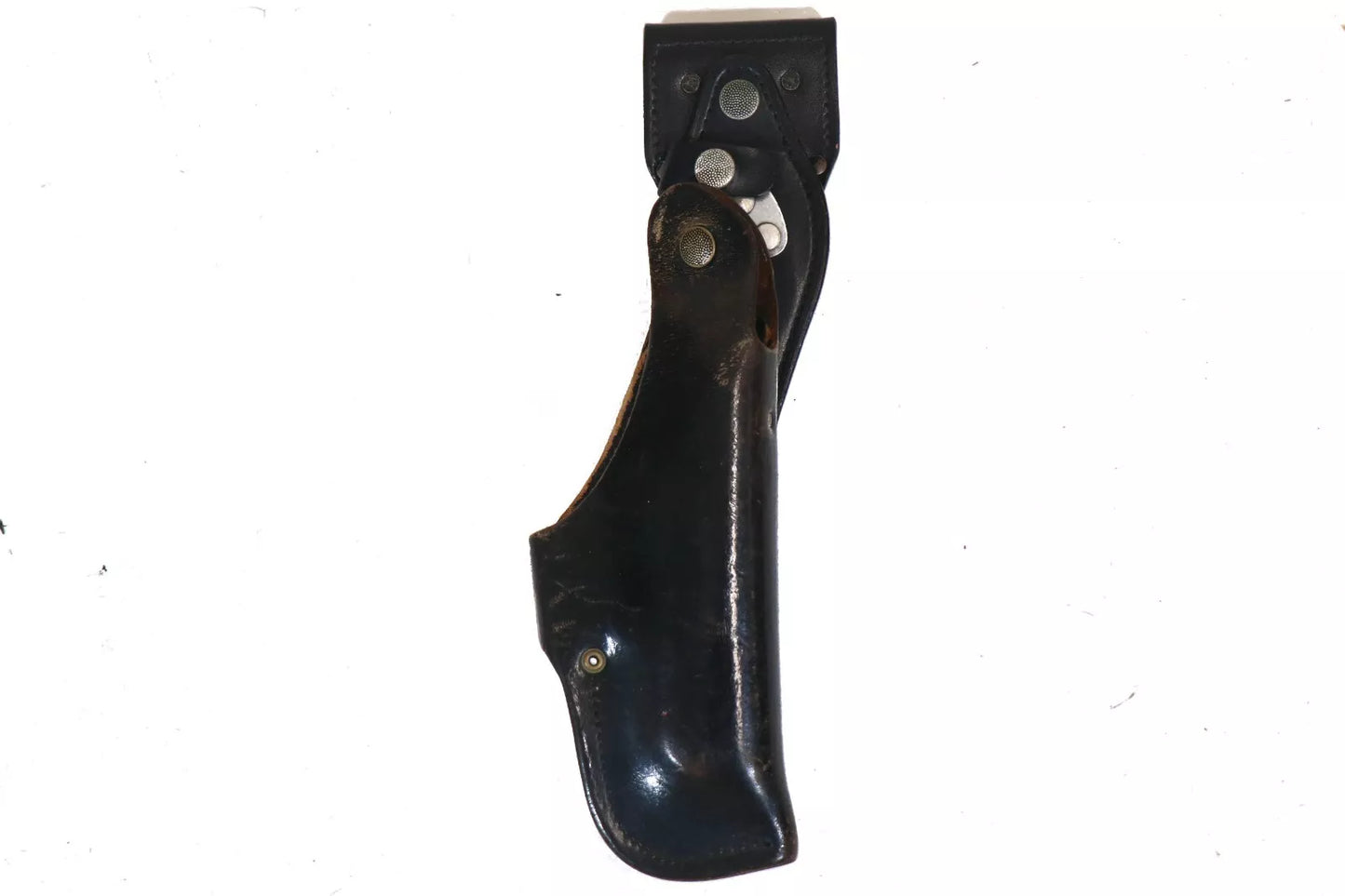 Vintage Police Leather Holster P5 Military Surplus Used Durable Collectible