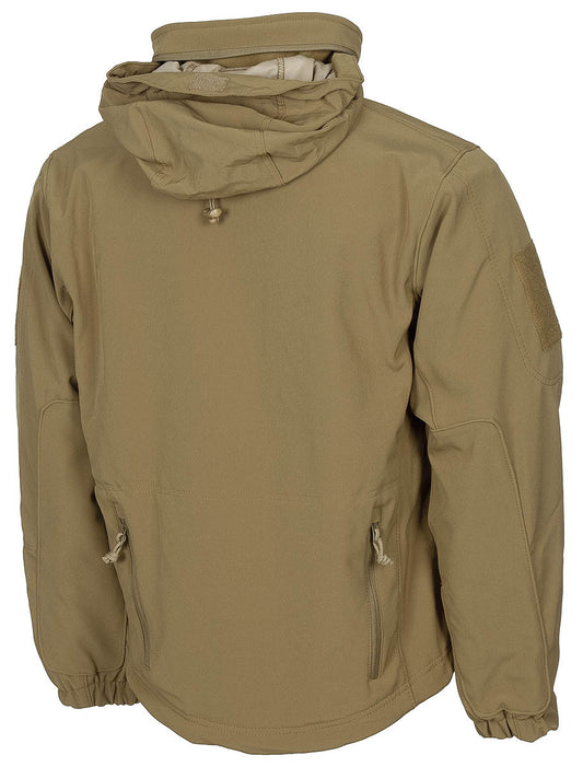 Scorpion Windproof Soft Shell Jacket Men's Army Combat Military Coyote Tan