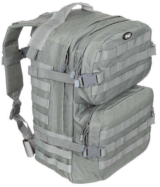 US Backpack Assault II 40 L Tactical MOLLE Rucksack MFH Silver Military Army