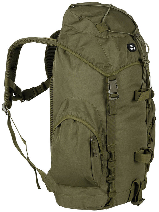 Backpack Recon III 35L OD Green Military Rucksack Hunting Heavy Duty MFH