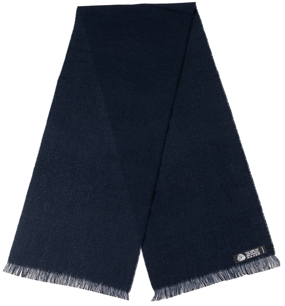 Original CZ Army Military Wool Scarf blue ca. 130 x 27 cm