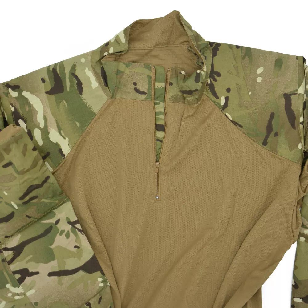 Original British Army Military Under Body Combat Shirt UBAC MTP Camo New