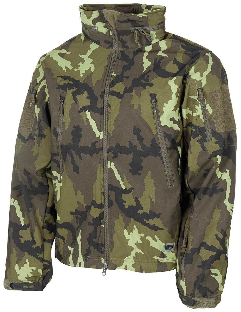Scorpion Windproof Soft Shell Jacket Men's Army Security Military M 95 CZ camo
